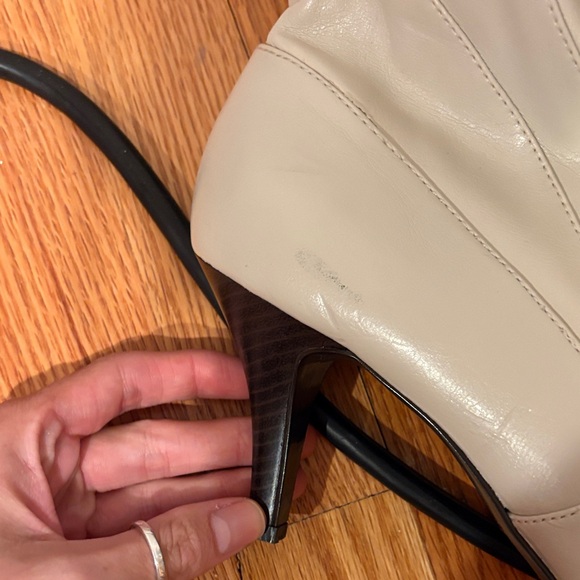 Style & Co. Women's Cream Heeled Boots - Picture 6 of 14